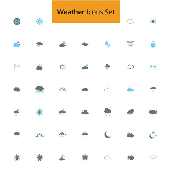 Set of different icons — Stock Vector
