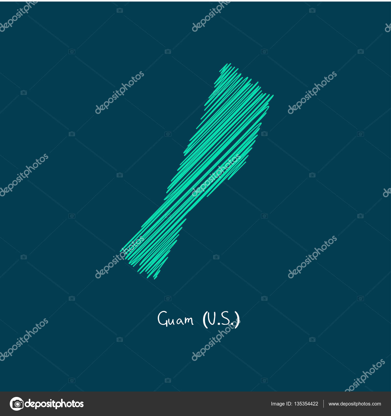 世界地図イラスト、グアム \u2014 ストックベクター © ibrandify
