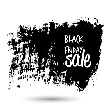 siyah Cuma satış afiş