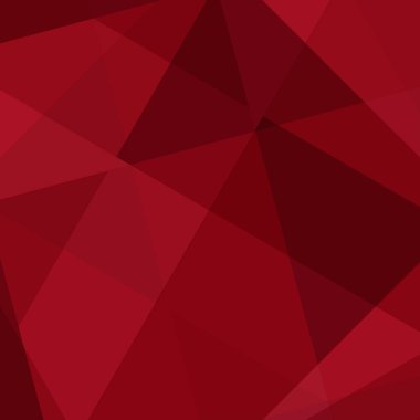 geometrik poligonal desen