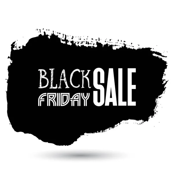 Banner svart fredag försäljning — Stock vektor