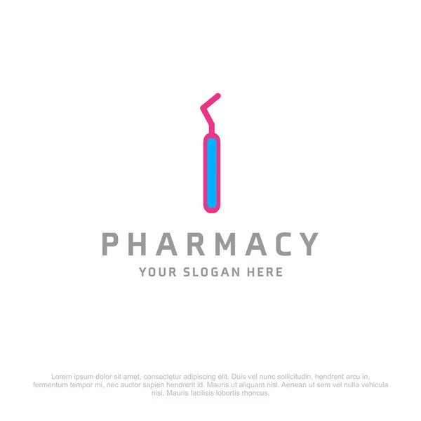 Logo della farmacia con spazio libero per il testo — Vettoriale Stock