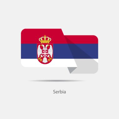 Sırbistan ulusal bayrak logosu