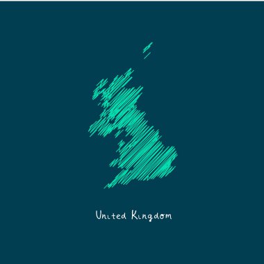 Dünya harita illüstrasyon, Amerika Birleşik Devletleri