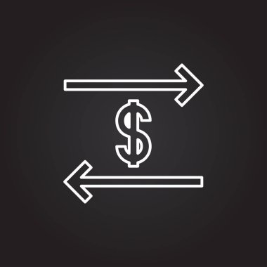 Döviz dolar simgesiyle