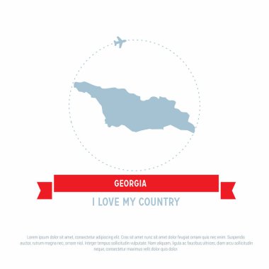 Georgia harita simgesi