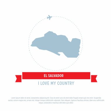 El Salvador Haritası simgesini