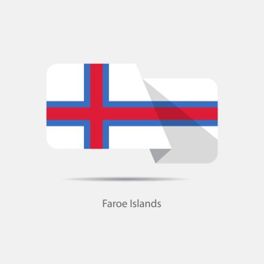 Faroe Adaları ulusal bayrak logosu