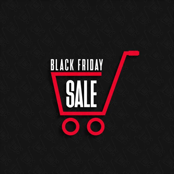 Banner of black friday sale — Stock Vector