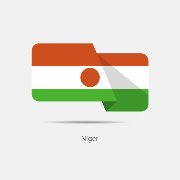 Niger national flag logo Stock Illustration