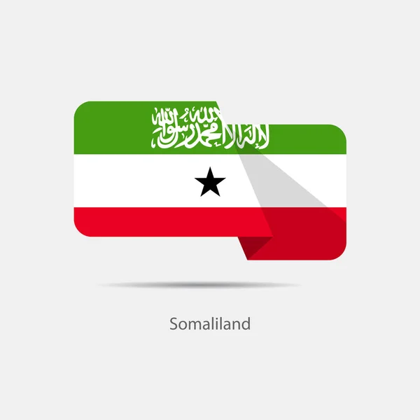 Somaliland nationale vlag logo — Stockvector