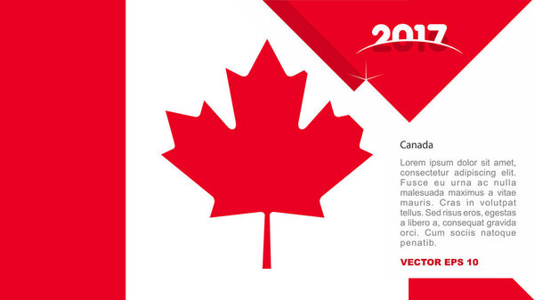 Canada national flag logo