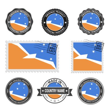 stamps Tierra del Fuego province Argentina