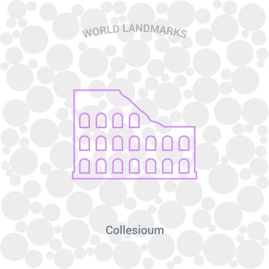 Tek anıt düz simgesi