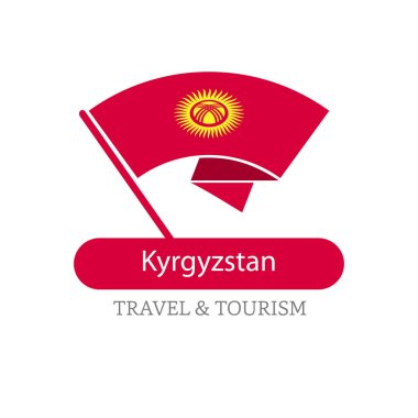 Kırgızistan ulusal bayrak logosu