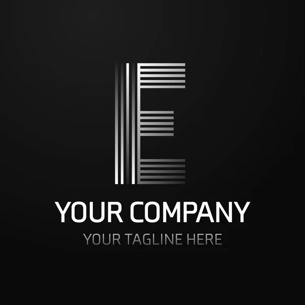Design de logotipo de negócios com carta — Vetor de Stock