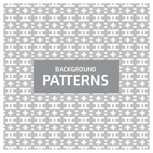 Abstract grijs en witte patroon — Stockvector