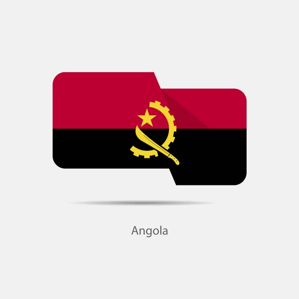 Логотип Анголы — стоковый вектор