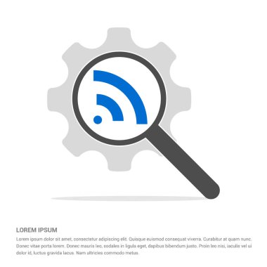 Büyütme cam simgesi