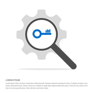 Büyütme cam simgesi