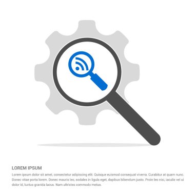 Büyütme cam simgesi