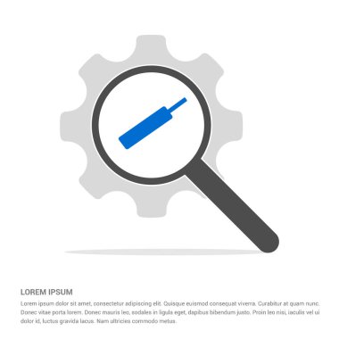 Büyütme cam simgesi