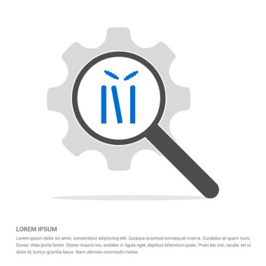 Büyütme cam simgesi