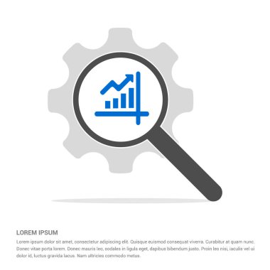 Büyütme cam simgesi