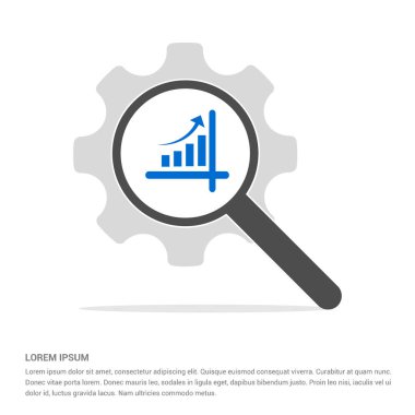 Büyütme cam simgesi