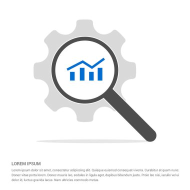 Büyütme cam simgesi