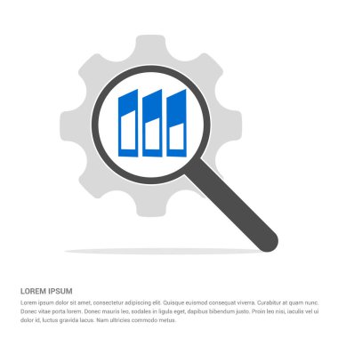 Büyütme cam simgesi