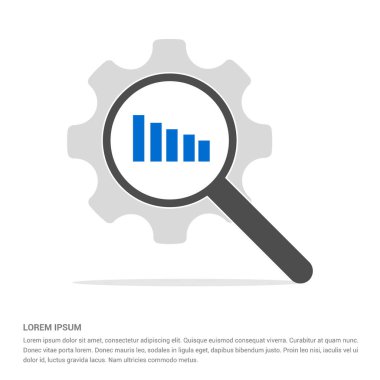 Büyütme cam simgesi