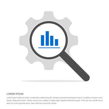 Büyütme cam simgesi