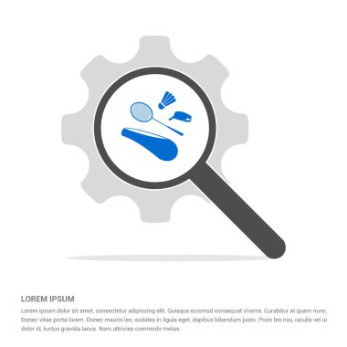 Büyütme cam simgesi