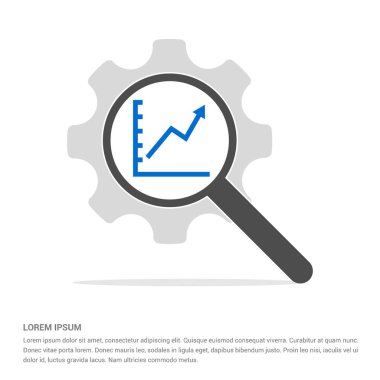 Büyütme cam simgesi