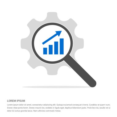 Büyütme cam simgesi