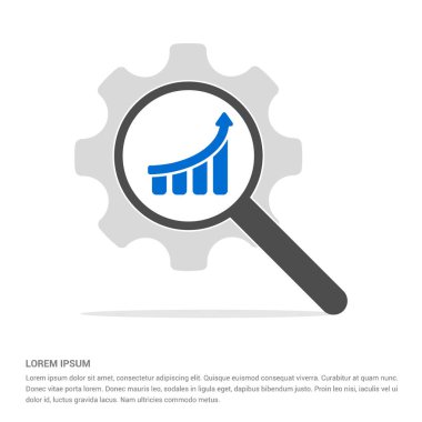 Büyütme cam simgesi