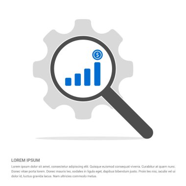 Büyütme cam simgesi