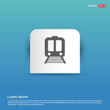 yolcu treni simgesi