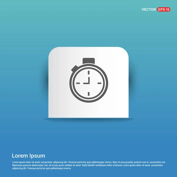 Timer clock icon — Stock Vector