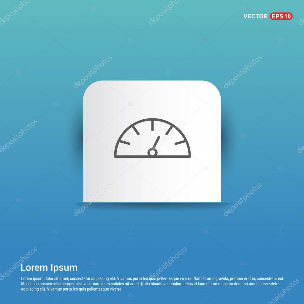 speedometer web icon
