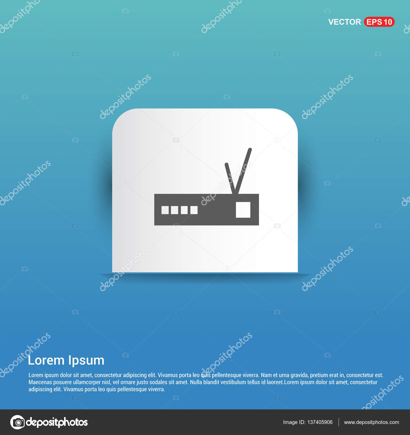 Wi Fi Symbol Fur Drahtloses Netzwerk Vektorgrafik Lizenzfreie Grafiken C Ibrandify 137405906 Depositphotos
