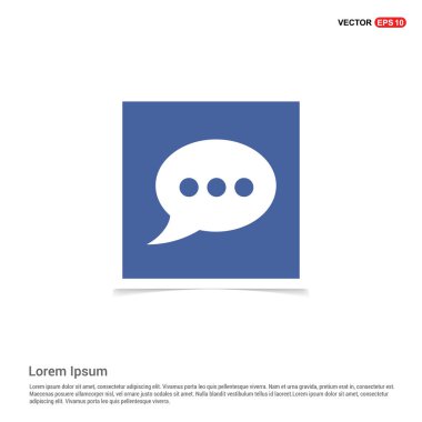 sohbet balonu simgesinin