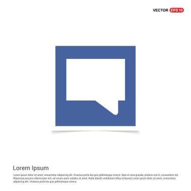 sohbet balonu simgesinin