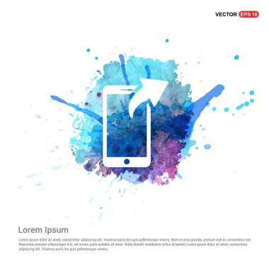 Modern smartphone simgesi