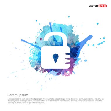 asma kilit web simgesi