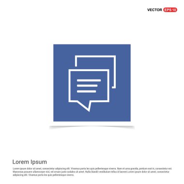 konuşma balonları simgesi