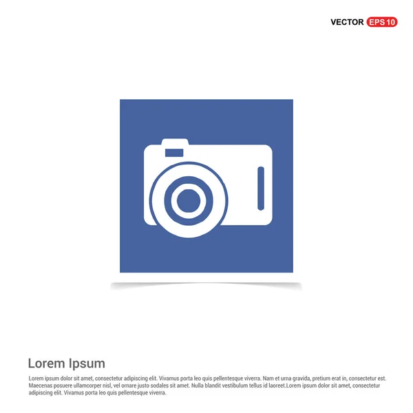 Photo camera icon — Stock Vector