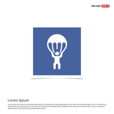 Paraşüt simgesi olan adam