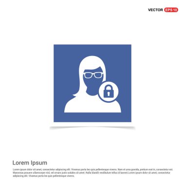 Güvenli kullanıcı simgesi